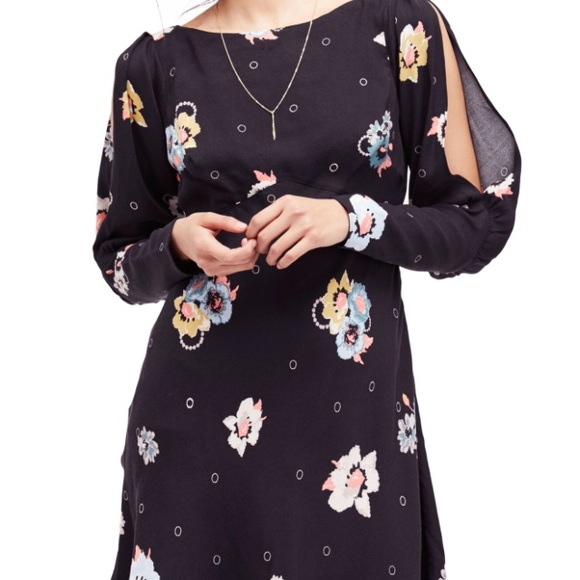 NWT Free People Floral Dress $128 - Picture 3 of 5